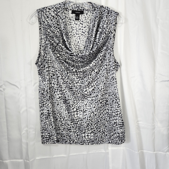 Alfani Size XL Black and Gray Women's Top - Picture 1 of 6